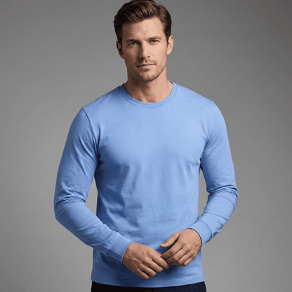 Classic Fit Soft Cotton Crewneck T-Shirt